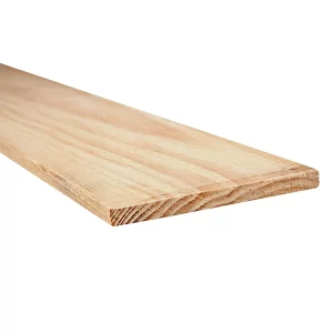 Tábua de Madeira Pinus Natural 12x3x100cm